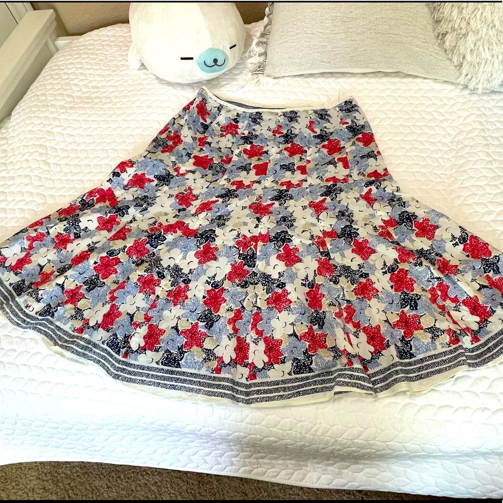 Sakura Cotton Skirt w/ Silky Lining